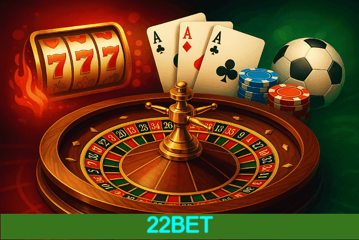 22BET cassino confiável do Brasil