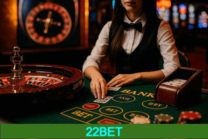 O 22BET Live Casino lança promoções regularmente
