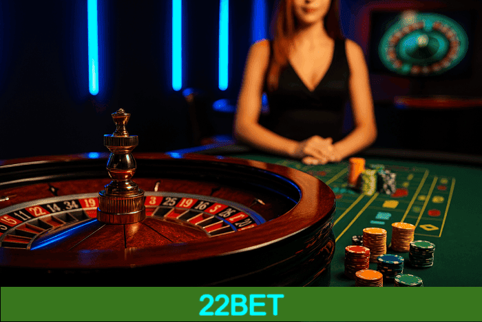 Live Casino 22BET bônus e prêmios incríveis