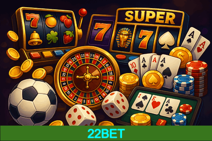 Jogos de cassino 22BET