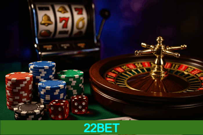 Plataforma online Cassino 22BET com bônus exclusivos